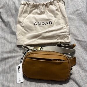 Andar Indie Leather Crossbody Bag like new